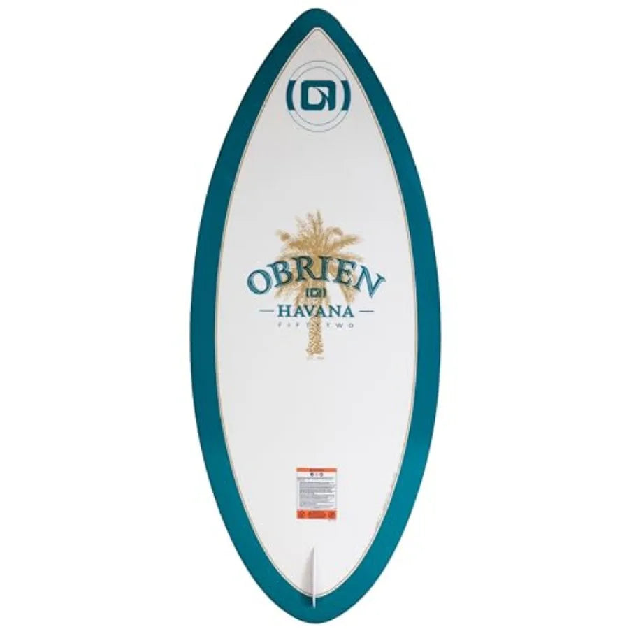 Havana Wakesurf Board High-Performance Skim-Style Board with TPU Skinned Base Perfect for Tricks, Ollies and Shuvits Lightweigh