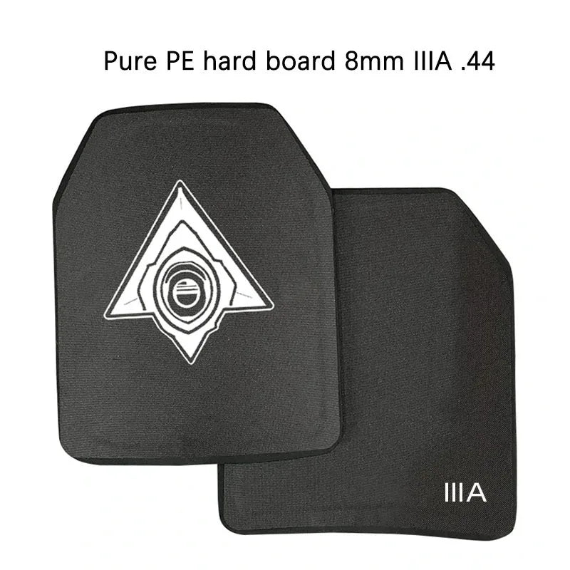 10x12 NIJ Level IIIA UHMWPE Ballistic Plate 8mm Thick Solid PE Hard Armor Insert USA Stock Free Shipping