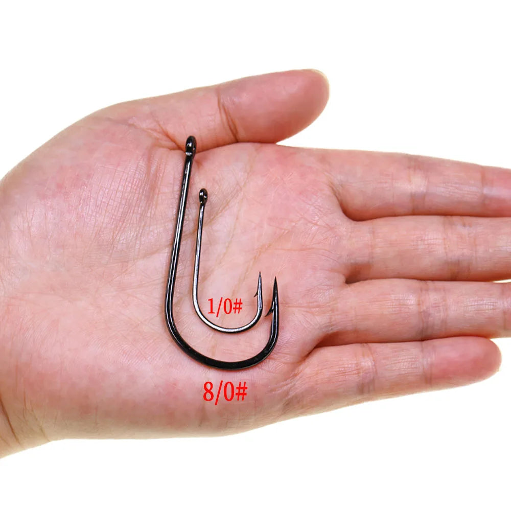 2X Strong Wide Gap Fishing Fly Tying Streamer Hooks for Pike/Bass/Musky/Saltwater  (Sabiki, Carnivore Big Game Streamer)