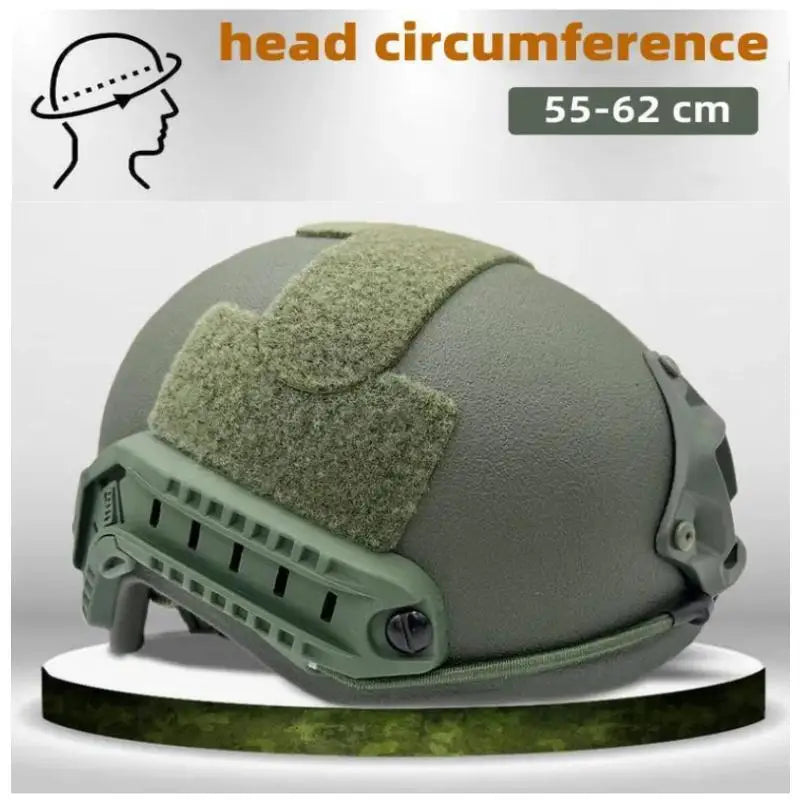 Ballistic ACH High Cut Tactical Helmet Kevla High Quality Ballistic Helmet NIJ IIIA FAST Wendy's Suspension Pad Ballistic Helmet