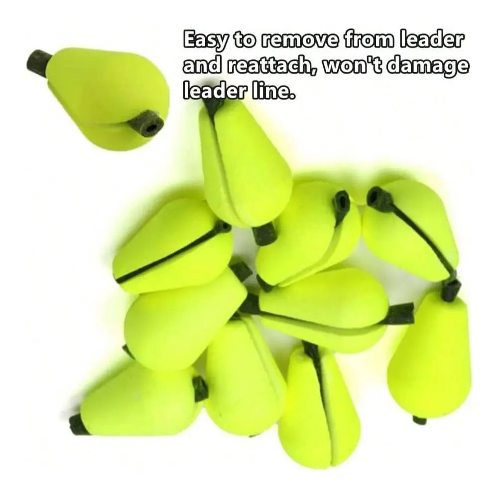 Pieces Foam Teardrop Strike Fly Fishing Float Strike Indicator Fishing Bobbers Fly Fishing Accessories