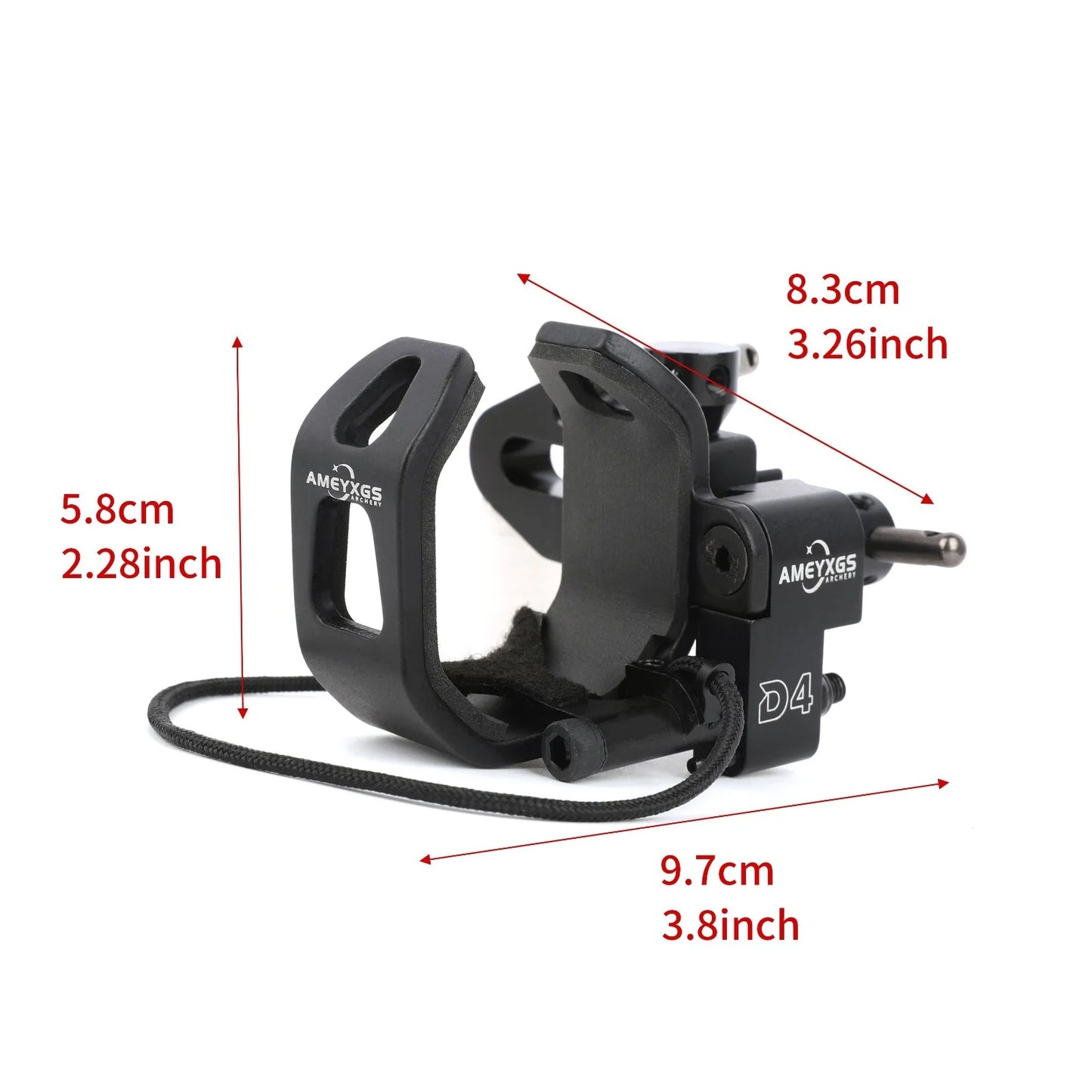 Compound Bow Drop Away Arrow Rest Rise Fall Adjustable Metal Right Hand for Outdoor Sports Hunting Target Training