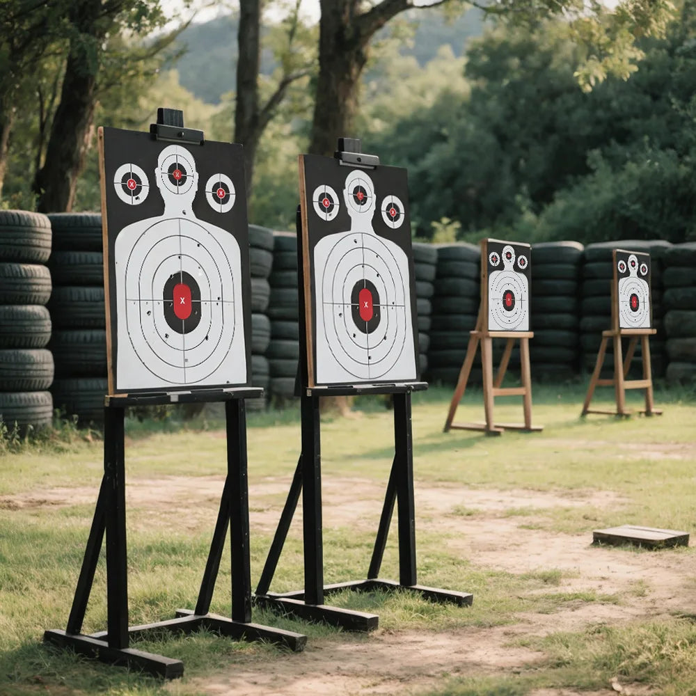 10PCS 58X88cm Shooting Target Paper Human Body Shape Shooting Targets Outdoor Sports Hunting Training Practice Paper