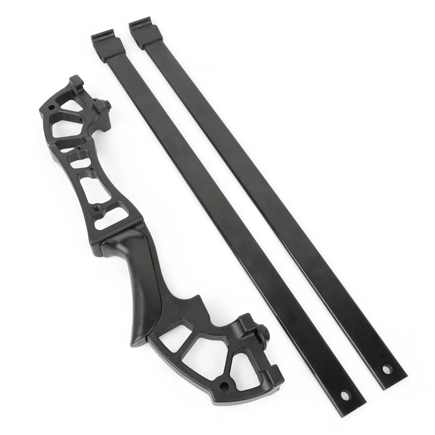 Right Hand Straight Pull Bow Set 40lbs with Quick Takedown Assembly Lightweight Durable Construction for Easy Transport Ideal for Outdoor Survival Hunting and Camping Adventures