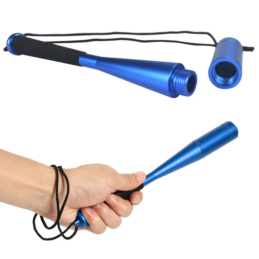 Fishing Bat with EVA Handle Beat Fish Rod 24.7cm Fly Fishing Priest Whacker Aluminum Alloy Fishing Tackle