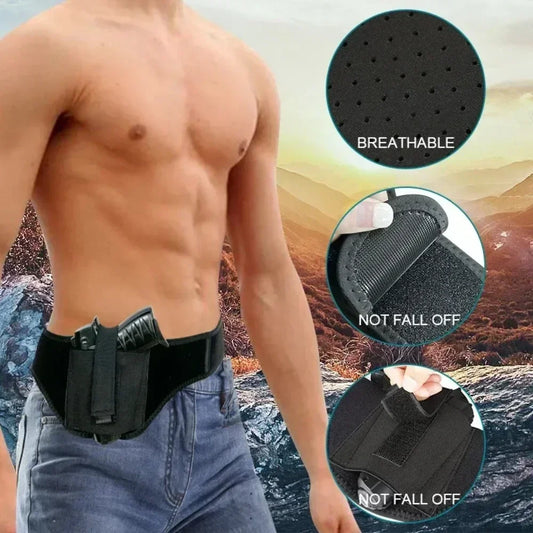 1PC Outdoor Gun Holster Holster Multifunctional Concealed Carrying Waist Universal Stock Belt Pistol for Tactical Equipment