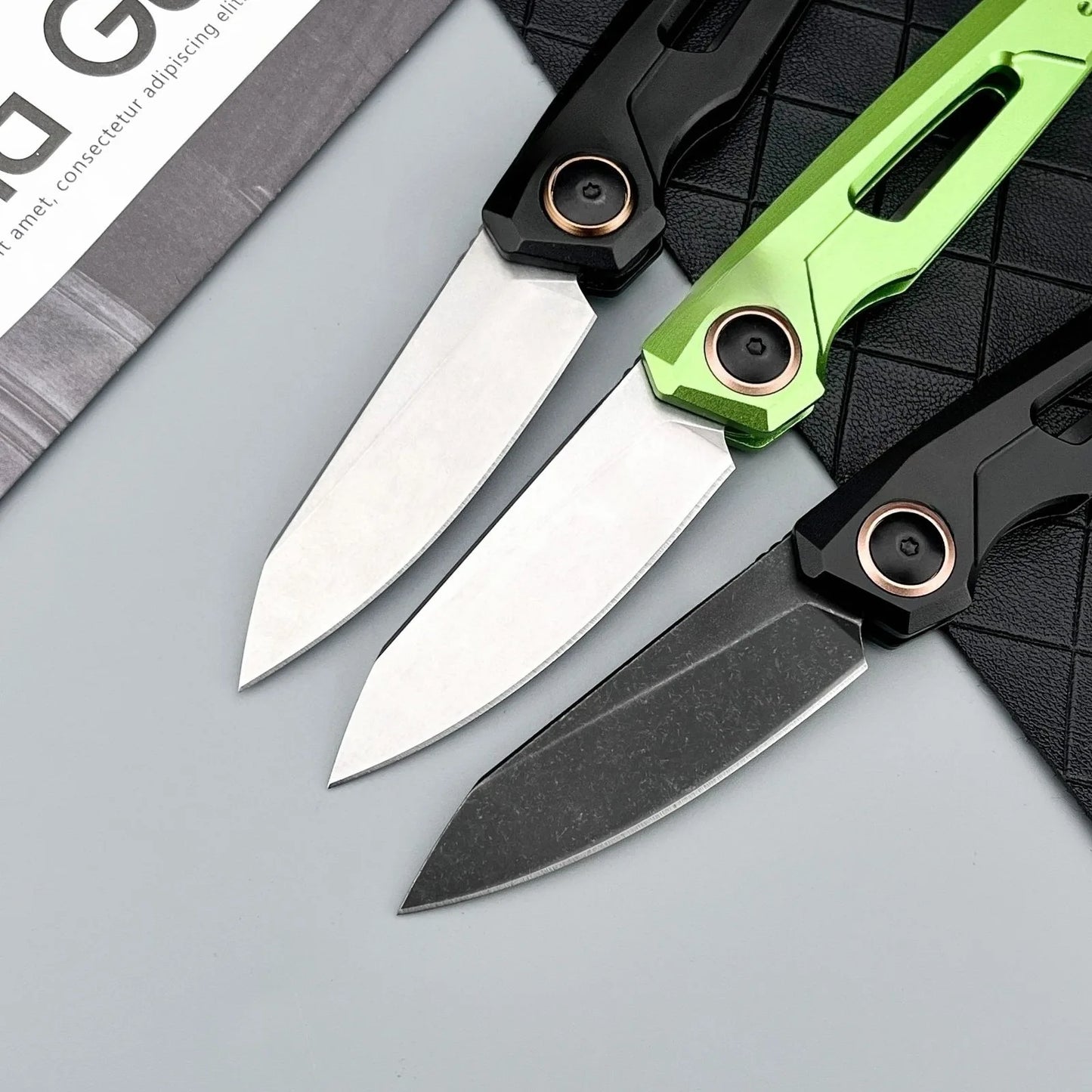 7550 Jungle Folding Knife, Featuring an 8Cr13Mov Blade and T6 Aluminum Alloy Handle—Portable Outdoor Pocket Knife for Daily Use, Exploration, Camping, Rescue, Cutting, and Hiking—Perfect Gift