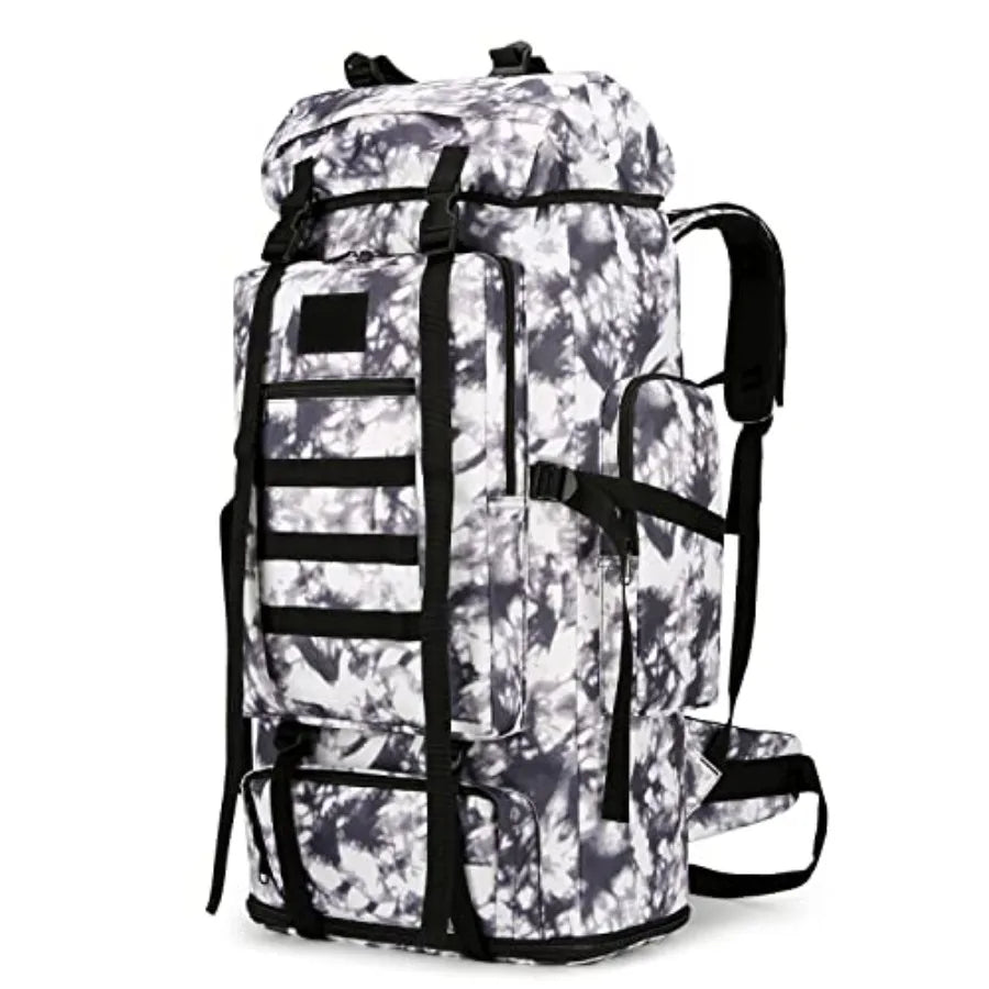 Hiking Backpack for Men 70L/100L Camping Backpack Military Rucksack Molle 3 Days Assault Pack for Climbing Camping Backpack, 3