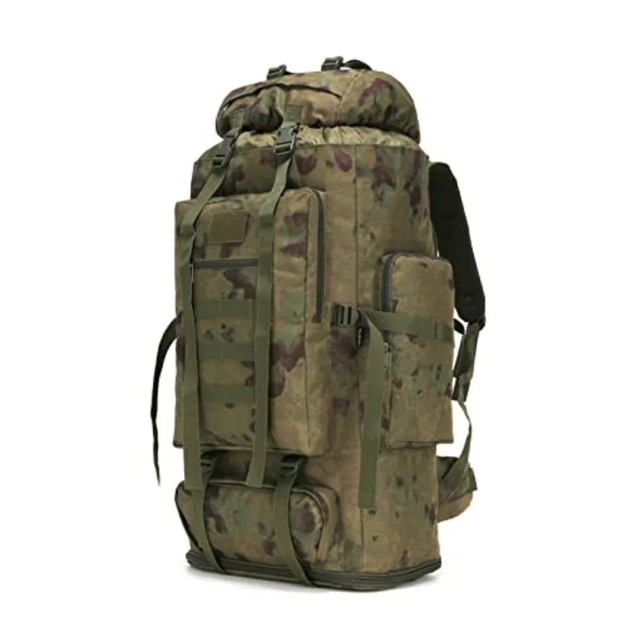 Hiking Backpack for Men 70L/100L Camping Backpack Military Rucksack Molle 3 Days Assault Pack for Climbing Camping Backpack, 3