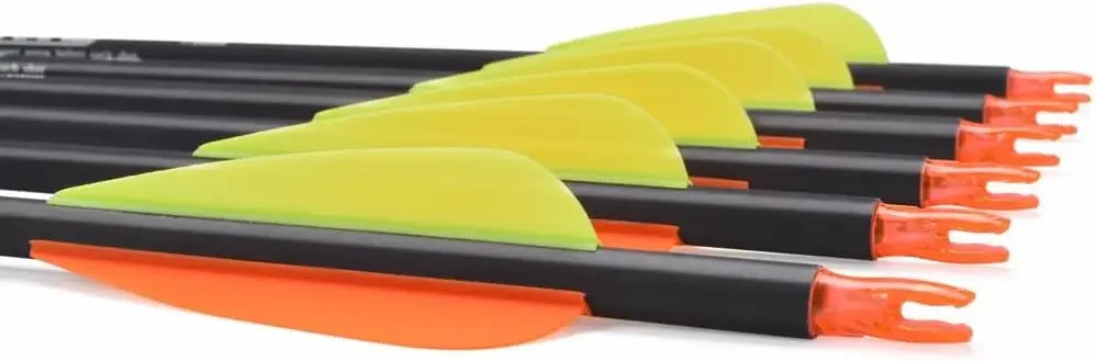 Carbon Arrow Hunting Arrows 26 28 30 Inch with 100 Grian Removable Tips for Compound Bow & Recurve Bow Practice Shooting