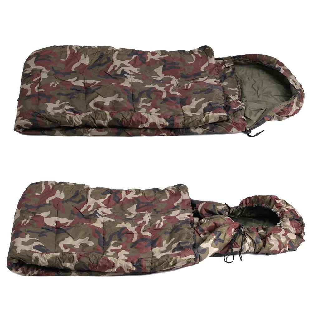 Autumn/Winter Military Emergency Sleeping Bag Outdoor Hiking Camping Portable Single Person Adult Sleeping Bag Men Women