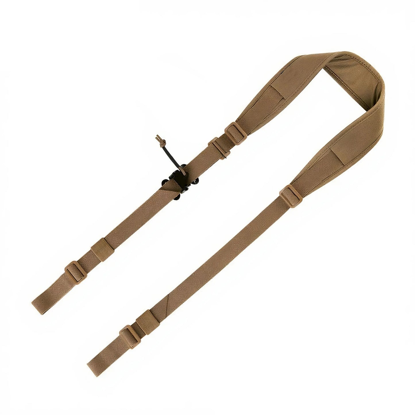 Tactical 2 Point Rifle Sling Strap 2.25" Padded Adjustable Shoulder Strap Shooting Hunting Accessories w/ QD mount for Picatinny