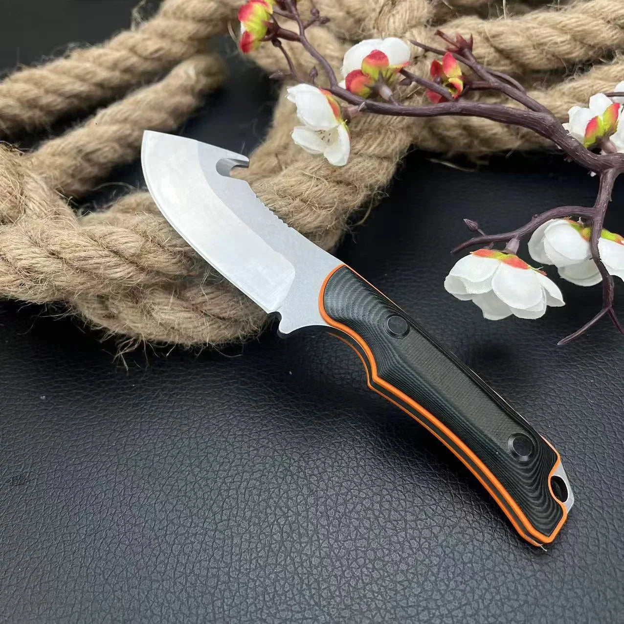Skinner Tactical Knife High Hardness Fixed Blade Knife G10 Handle Self Defense Multifunctional Knives