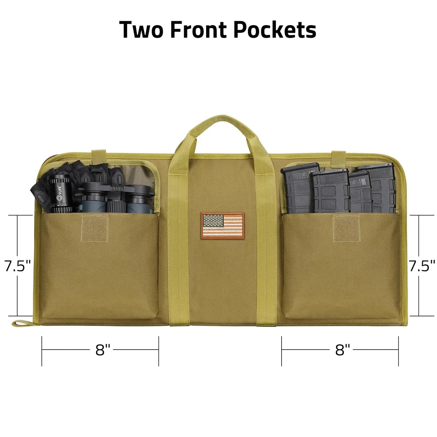 CVLIFE Soft Rifle Case 28 inch Gun Bag Pistol Tactical Shotguns Lockable Zipper Outdoor Hunting Shooting
