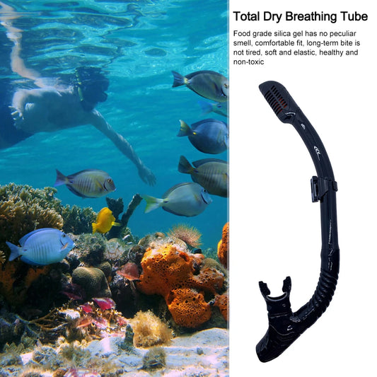 Snorkel Swimming Swim Snorkel with Hanging Buckle Comfortable Breathing Tube for Snorkeling for Free Diving Diving Equipment