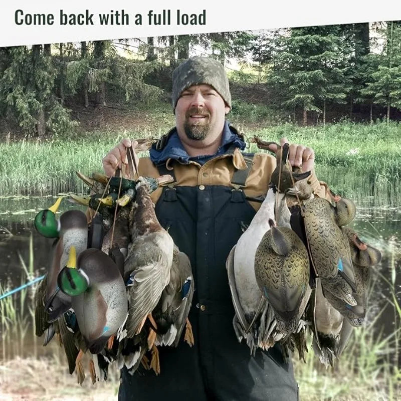 Floating Duck Decoy 3D Decoy Lure with Keel for Outdoor Hunting Fishing Accessories Realistic Bird Float on Water Hunting Tools