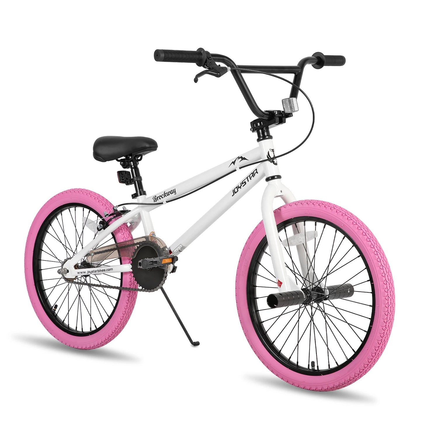 JOYSTAR Brockway Freestyle Kids BMX Bike 20" 24" Unisex Beginner Bicycles with 2 Pegs Multiple Colors for 6-12 Years Old