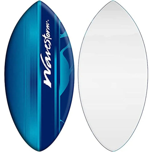Foam Skimboard 48" Skimboard for Beginners and All Skimming, Surfing and Bodyboard Levels, Blue Skimboar