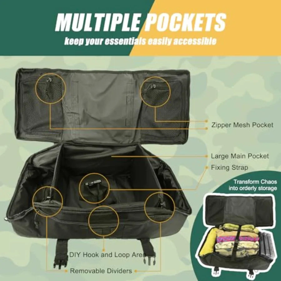 Large Travel Duffle Bag Military Tactical Backpack Army Assault Pack 3 Day Bug Out Rucksack for Outdoor Sports Hiking Camping w