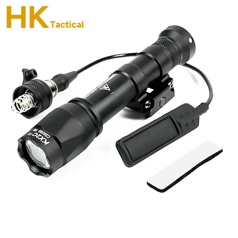 SF M600 M300 Series Tactical Flashlight M600B M300B LED White Light Fit 20MM Rail Rifle Scout Light 500 LM Outdoor Flashlight