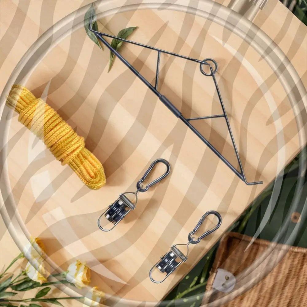 700LB Capacity Elk Hoist Pulley Lift System with Gambrel Hunting Game Hanging Kit for Deer Butcher Hunting Accessories Gift Set