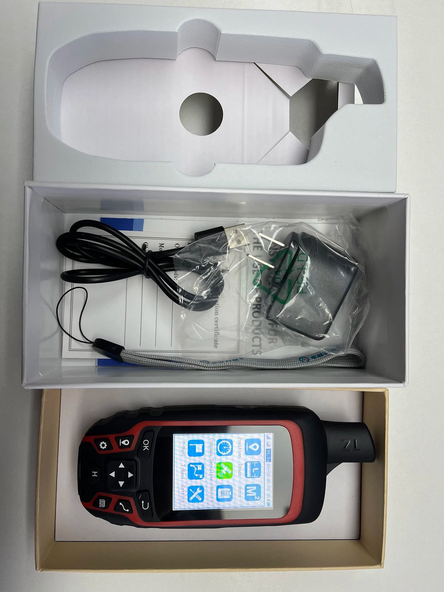 A6 fixed point navigation Acre measuring instrument Handhold GPS