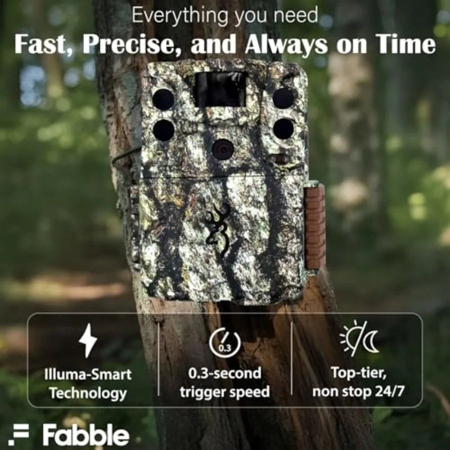 Wildlife scouting trail camera bundle for hunting, monitoring, security: weather-resistant housing, black finish, 20MP image qu