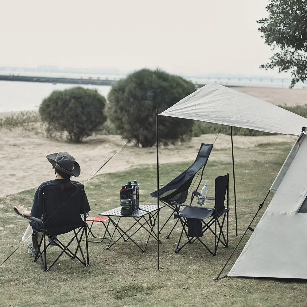Lightweight, Portable Camping Chairs for Beach, Lawn, Outdoor Sports