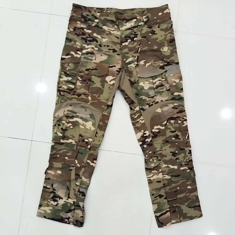 Multi-Cam Full Suit, Single Pants, MC, MultiCam, All Terrain, CP Work, Long Pants, G3 Tactical Pants, Gen3 Frog Suit Top
