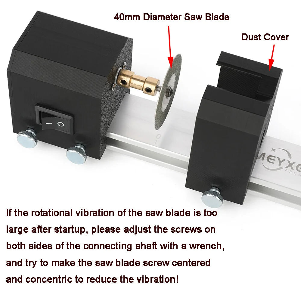 T-160 Electric Arrow Cutter Grinder All-in-One Arrow Shaft Cutting Polishing Tool Stable Cutting Base Compatible with Carbon Aluminum Tubes Professional Archery DIY Accessory for Target Shooting and Hunting Preparation