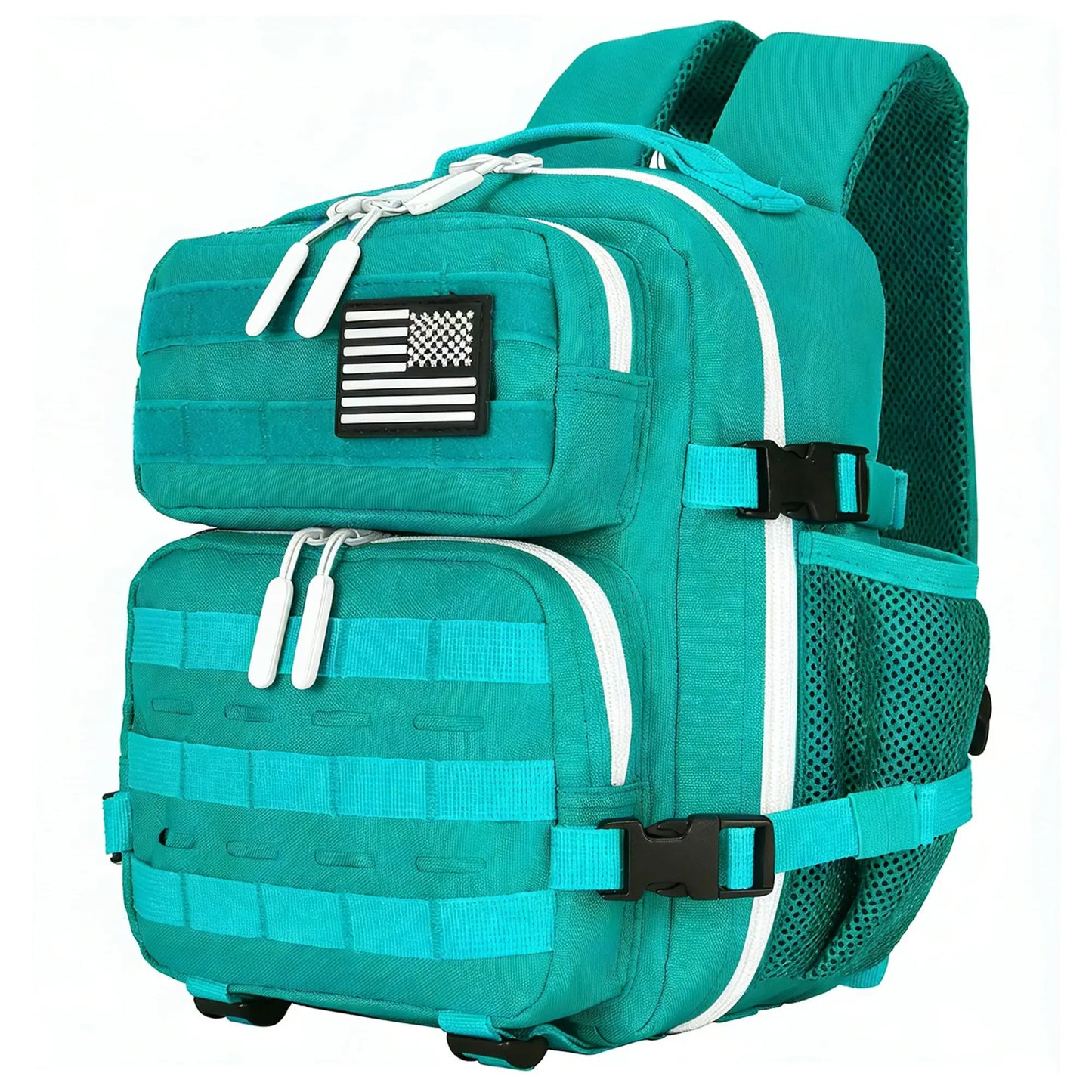 9L Cherry Print Tactical Backpack For Adults Hiking Fitness Small Utility Bag
