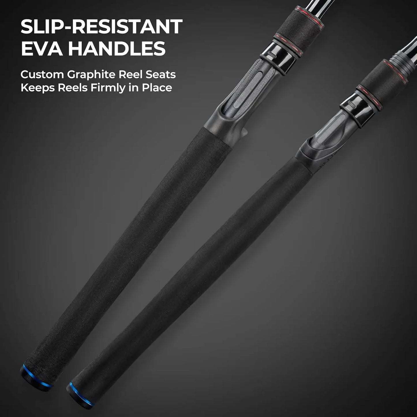 Fishing Rod and Combo, Spinning & SpinCast Combo, Custom Tackle Kit, Pre-Spooled Line, Brute Tuff 2Pc