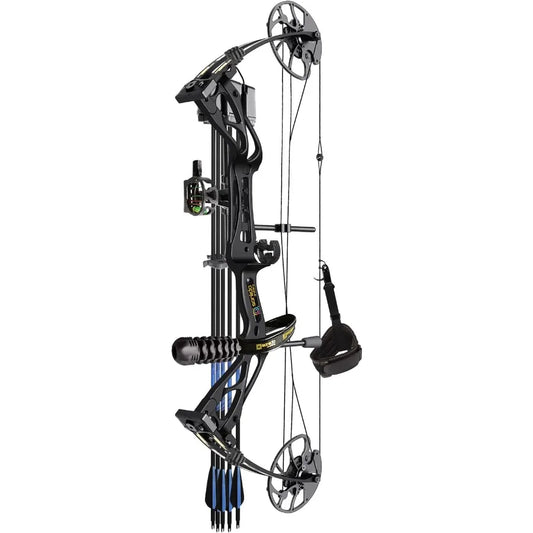 Sanlida Archery Dragon X8 RTH Compound Bow Package for Adults and Teens1831 Draw Length 070 Lbs Draw Weight up to IBO 310 fps N