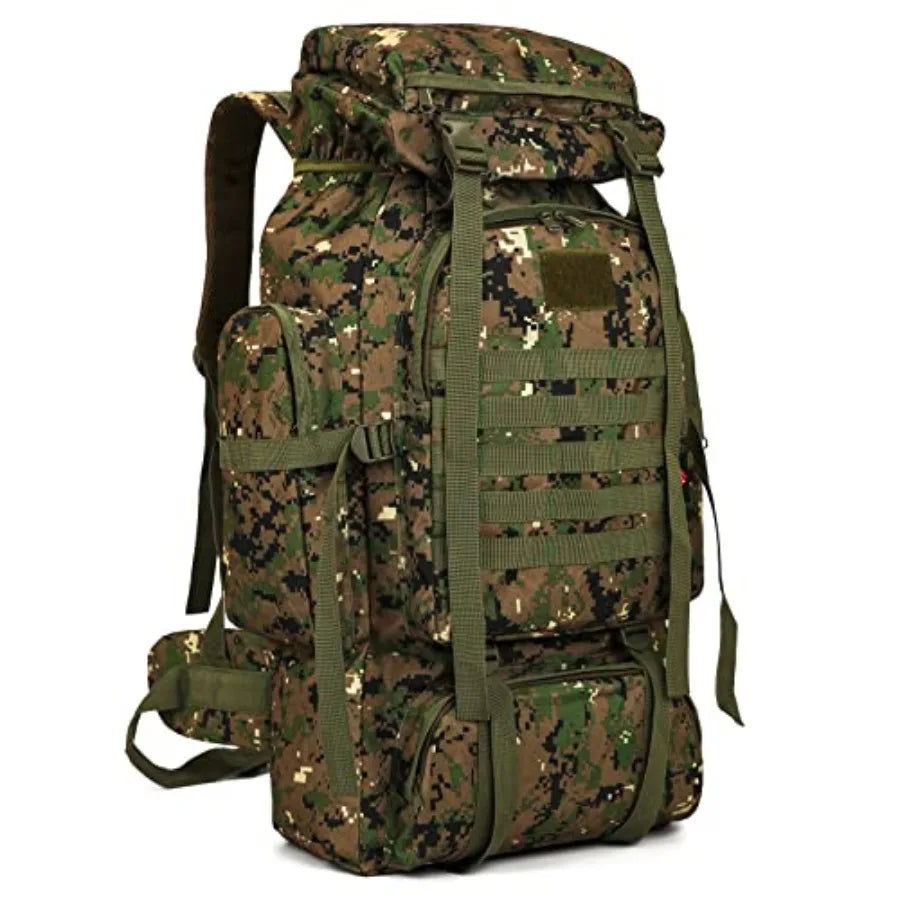 Hiking Backpack for Men 70L/100L Camping Backpack Military Rucksack Molle 3 Days Assault Pack for Climbing Camping Backpack, 3
