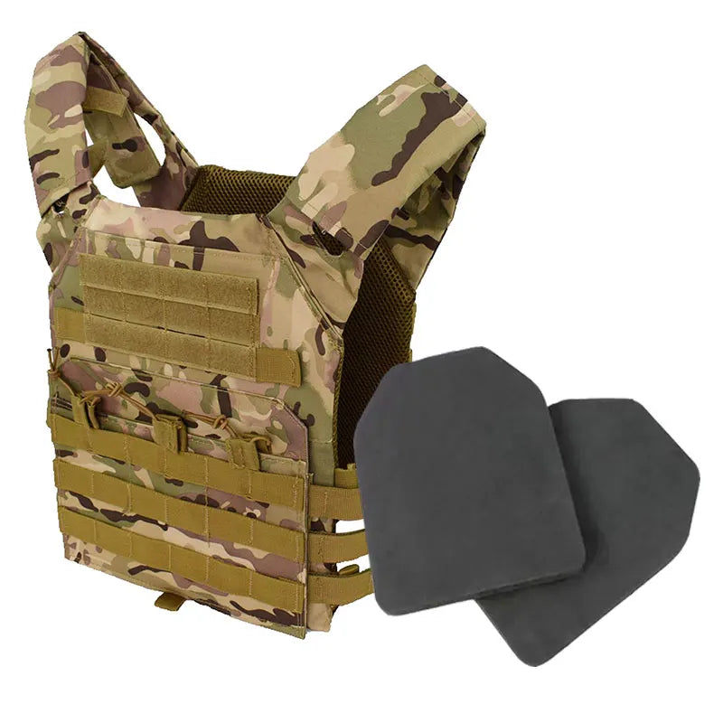 Nylon Tactical Vest Body Armor Hunting Carrier Airsoft Accessory Combat MOLLE Camo Cosplay  Army Vest CS Game Jungle Equipment