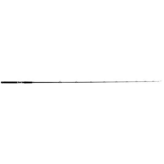 Starfire X Medium Heavy Downrigger Rod 8'6 for deep-water trolling, graphite composite construction, black finish, ultra-sensit