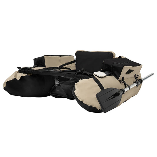 Fishing Boat, Outdoor Fishing Boat, Inflatable Fishing Boat Strong Load Capacity Lakes, Rivers,& Creeks for Fishing, Rafting