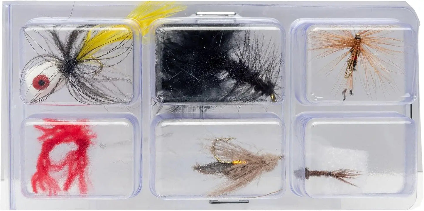 8-Foot 5/6-Weight Fly Fishing Kit with Reel and Tackle, Perfect for Trout and Bass