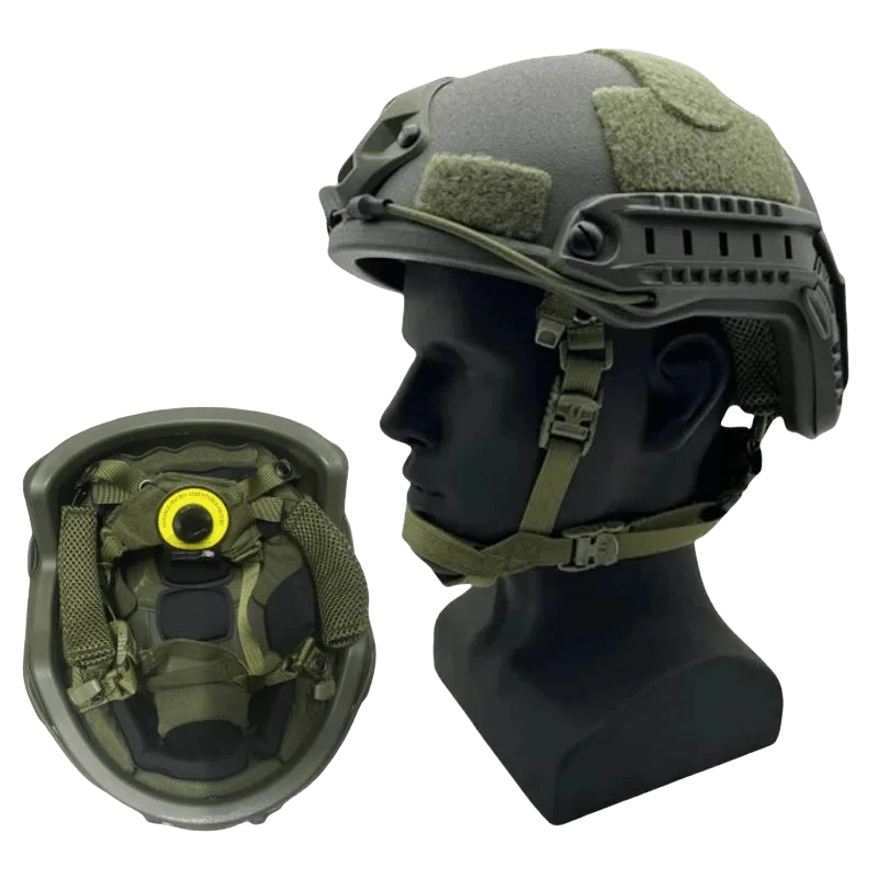 Ballistic ACH High Cut Tactical Helmet Kevla High Quality Ballistic Helmet NIJ IIIA FAST Wendy's Suspension Pad Ballistic Helmet
