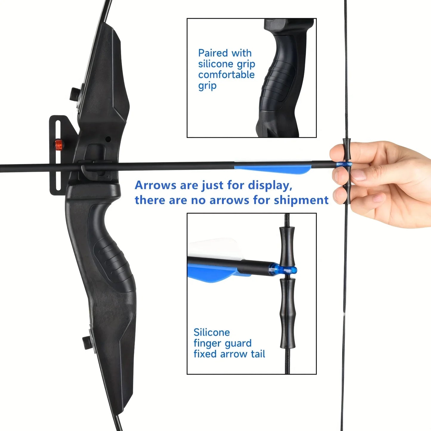 30lbs Adult Right-handed Bow Recurve Bow Archery Bow Suitable for Beginners Teenagers Outdoor Hunting Practice
