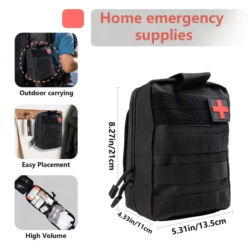 250-Piece Professional Survival & Outdoor Gear Set Comes with fire starters, compasses and multi-functional outdoor tools. Ideal for camping and adventure enthusiasts, perfect as gifts for men, fathers and husbands. Suitable