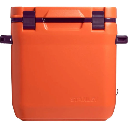 Adventure Outdoor Cooler 30 qt | Heavy Duty Outdoor Camping Cooler with Easy Carry Side Handles | 4 Days Cooling Ice Che