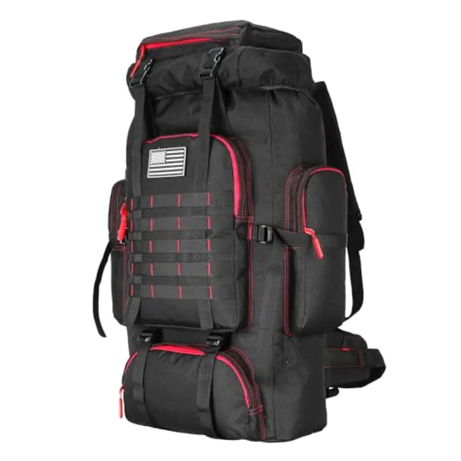 Hiking Backpack for Men 70L/100L Camping Backpack Military Rucksack Molle 3 Days Assault Pack for Climbing Camping Backpack, 3