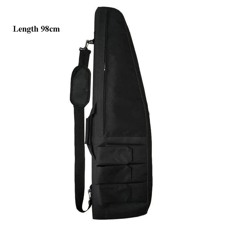Long Gun Case 98cm 118cm Hunting Gun Airsoft Air Gun Single Shoulder Bags With Cushion Padded Protection Carry Bag