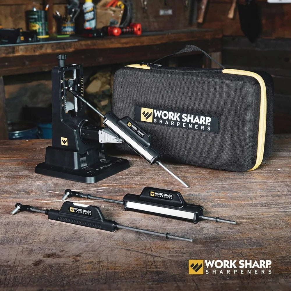 Hot Sale - Precision Adjust Elite Knife Sharpener - Adjustable Knife Sharpening System - For Hunting, Serrated & Kitchen
