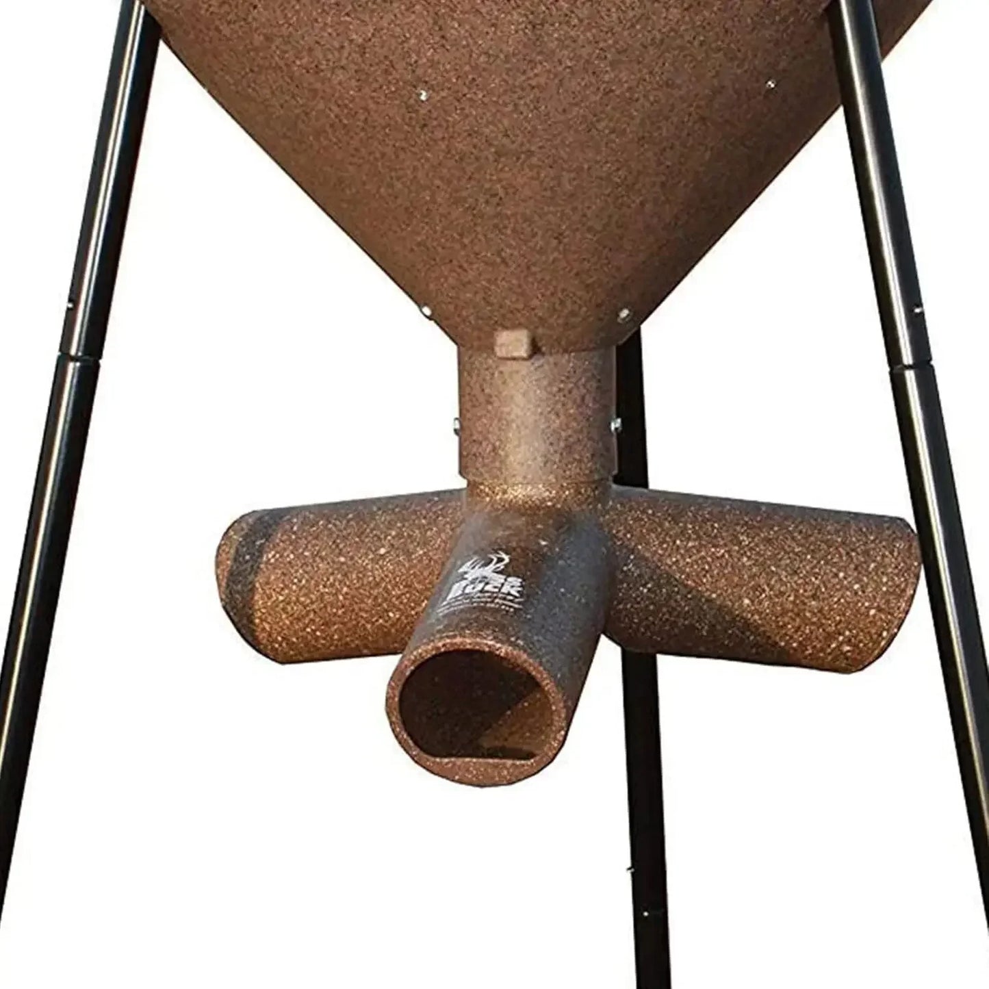 200 LB Deer Feeder/Hunting Durable Lightweight Plastic UV Protected Windproof Waterproof Gravity Feed System