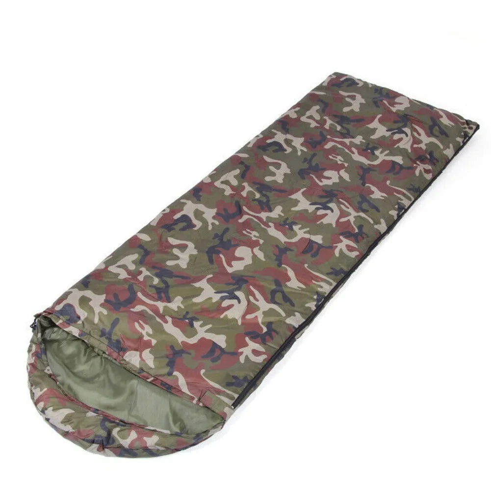 Autumn/Winter Military Emergency Sleeping Bag Outdoor Hiking Camping Portable Single Person Adult Sleeping Bag Men Women
