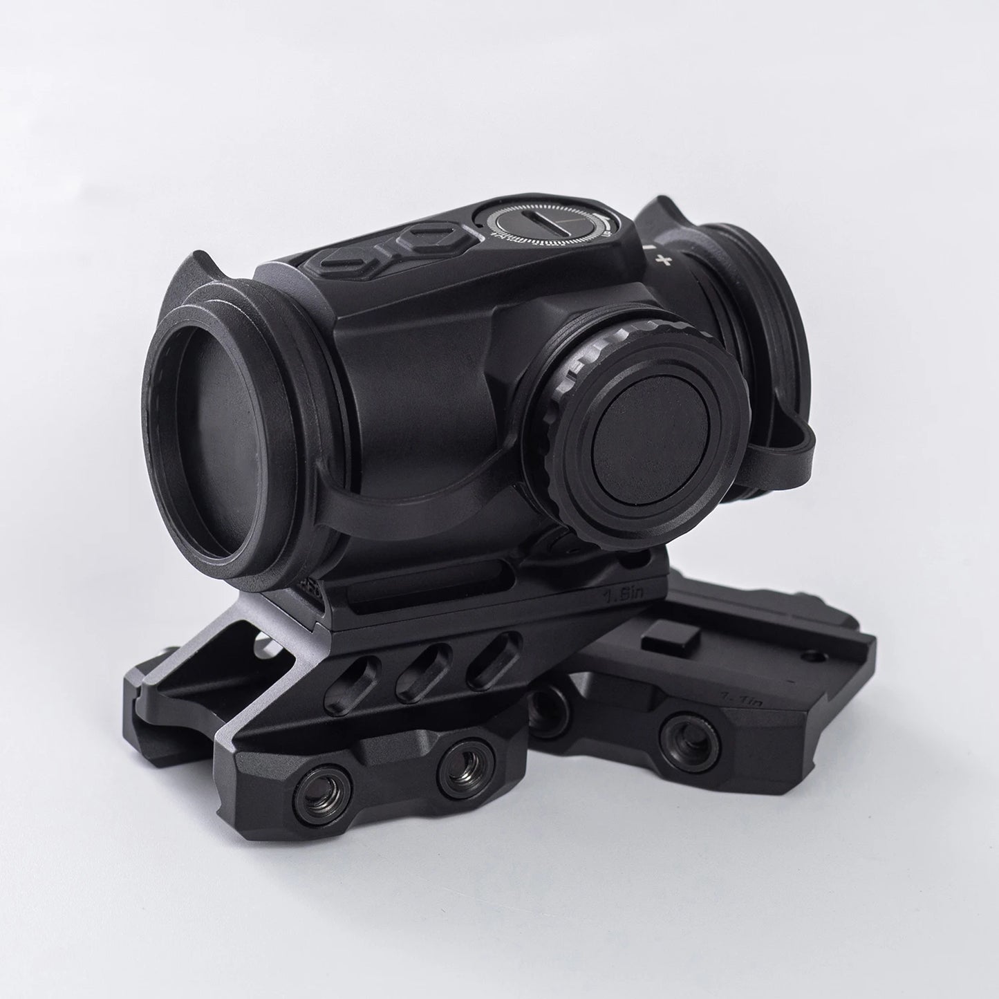 Tactical 1x20mm Red Green Dot Reflex Sight Shake'N'Wake Optic Sight with Free Mount Rails for Shield Handguns 10 brightness