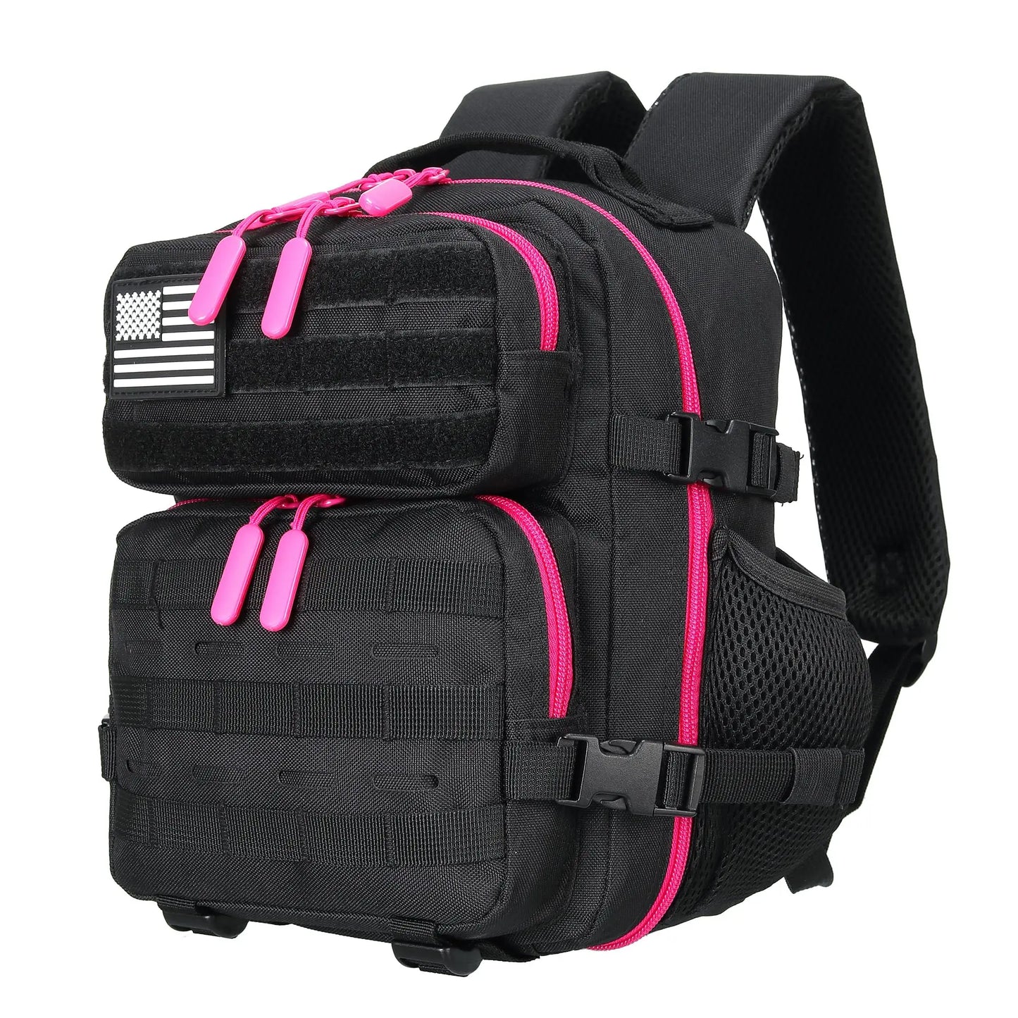 9L Cherry Print Tactical Backpack For Adults Hiking Fitness Small Utility Bag