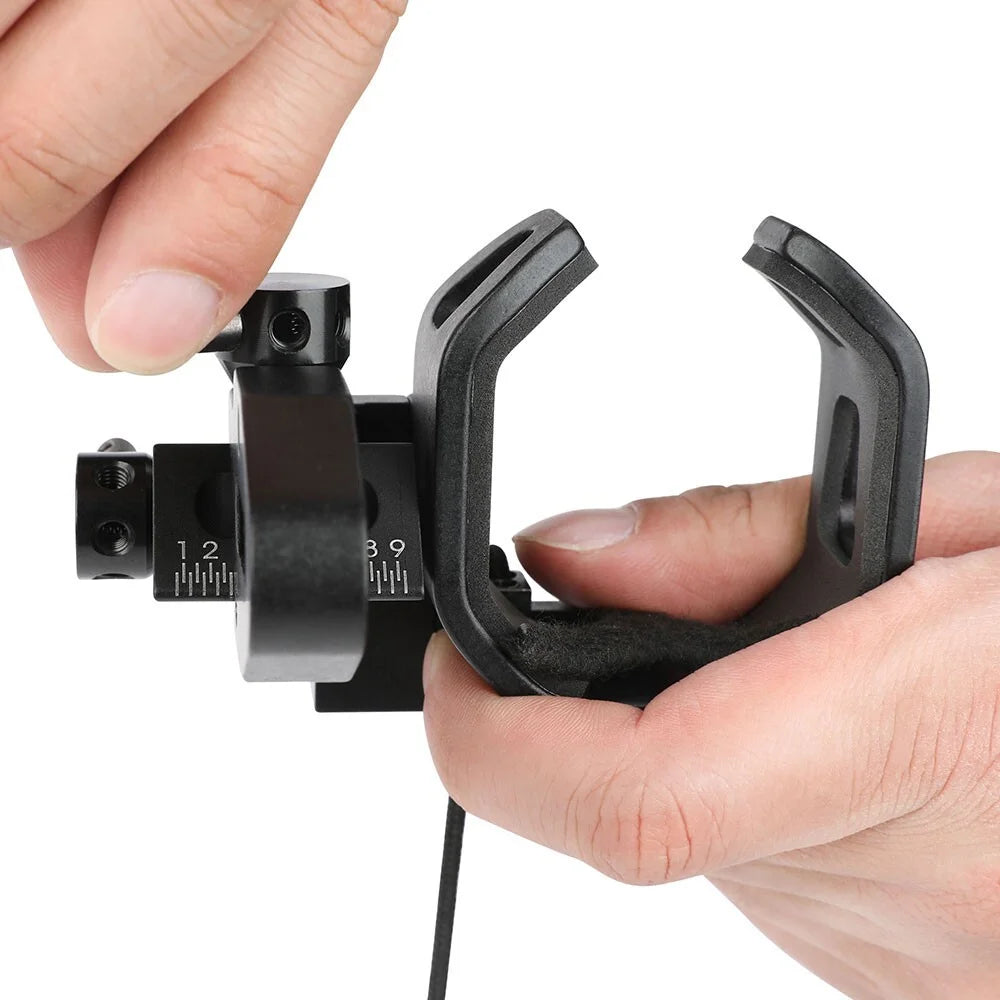 Compound Bow Drop Away Arrow Rest Rise Fall Adjustable Metal Right Hand for Outdoor Sports Hunting Target Training